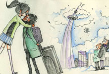 義大利藝術家特地飛到加拿大和女友第一次見面，他用插畫將整個過程記錄下來，網友讚爆了！-酷播亮新聞