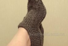 棒針編織-Клео地板短靴-酷播亮新聞