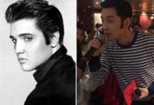 胡歌竟現某公司年會 胡歌照型竟酷似貓王！-酷播亮新聞