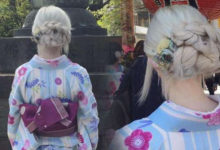 網友在日本捕捉野生「二次元美少女」，當她一回頭轉過身，讓網友崩潰「天阿，趕快訂日本機票！」-酷播亮新聞