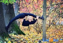 這才是真正的軟妹子 女子挑戰人體柔韌極限-酷播亮新聞