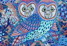 手繪丨裝飾畫里有藍色海洋般的秘密花園，美得不行啦~-酷播亮新聞