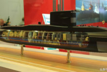 阿穆爾1650型常規潛艇模型-酷播亮新聞