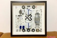 模玩秀：CMC賽車瑪莎拉蒂經典鳥籠車的相框裝裱作品-酷播亮新聞