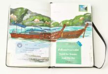 插畫 | 藝術家旅行手繪，棒極了！讓ta陪你畫遍人世間-酷播亮新聞