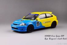 模玩秀：Honda EK9 SPOON精神！-酷播亮新聞