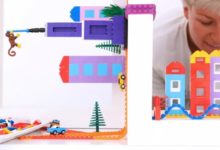 【設計師】用樂高裝修房子，隨意貼的積木膠帶，玩具要無視地心引力了-酷播亮新聞