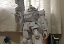 日本學生製作精美裝甲騎兵紙模 還原度爆表可變形-酷播亮新聞