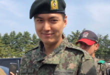 辛苦啦！李敏鎬軍事訓練結業 穿軍裝亮相變圓臉-酷播亮新聞