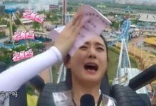 明星坐過山車囧樣，大鵬秒變禿頭，趙麗穎生無可戀，最後一個搞怪鼻祖-酷播亮新聞