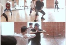 黃子韜在練舞時，和女舞者有親密互動，十分害羞-酷播亮新聞