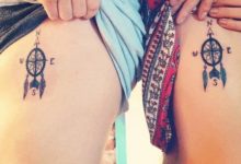 10個紋身想法，女孩在這樣的部位刻上紋身，撩到你了沒-酷播亮新聞