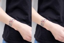 10個紋身想法，女孩在身上紋上花紋身後，瞬間讓人喜歡上了-酷播亮新聞