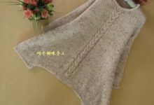 巧手媽咪作品，棒針時尚套頭毛衣-酷播亮新聞