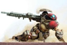 靜態模型如何表現超型動感，紅色貝雷帽格里摩亞場景給你展示-酷播亮新聞