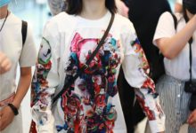 謝娜穿花T恤素顏現身機場，產後發福臉胖得都方了-酷播亮新聞