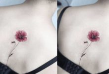 10個紋身想法，女孩在胸前紋上的小老鼠，可愛即美艷-酷播亮新聞