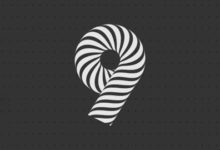 AI教程/條紋數字特效-酷播亮新聞