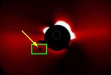 實拍巨大不明物體穿過太陽引起爆炸，之後快速離開，毫髮無損-酷播亮新聞