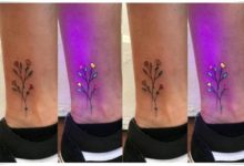 10個紋身想法，女孩在身上紋的魅力夜光紋身，驚艷了-酷播亮新聞