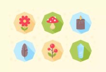 AI教程/一組清新圖標-酷播亮新聞