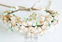 這款清新唯美的花朵頭飾，竟然是用指甲油和鐵絲做的-酷播亮新聞