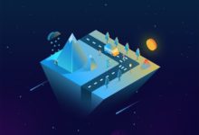 AI教程/浮空都市插畫-酷播亮新聞