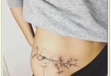 年輕女孩的紋身想法，在腰間刻上難忘的印記，創意奪人眼球-酷播亮新聞