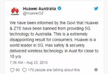 5G竟被禁止入澳，遺憾嘆息！-酷播亮新聞