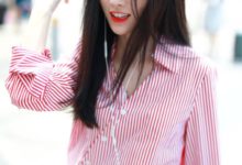 鞠婧禕太瘦了，用5個扣子還掉褲子，還假裝不經意間撩頭髮！-酷播亮新聞