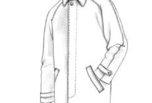 超完整男士插肩袖大衣的結構圖分享-酷播亮新聞