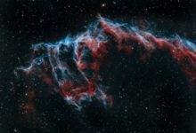 天文學之美麗的NGC6992面紗星雲ZWOASI系列天文相機攝影拍攝-酷播亮新聞