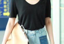 張含韻也不安分了！竟在長裙外面套牛仔短裙，網友：我忍不住笑了-酷播亮新聞