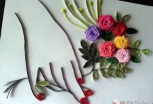 用紙條折幾朵玫瑰，這樣拼起來要美炸了！-酷播亮新聞