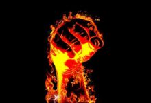 PS教程/打造火焰拳-酷播亮新聞