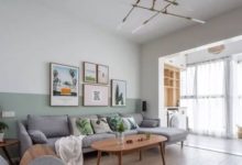 100㎡清新北歐，撞色系的沙發背景牆很讚-酷播亮新聞