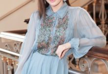 燈芯籠袖已經out，看看秦嵐的「蓮藕袖」，化腐朽為神奇！-酷播亮新聞