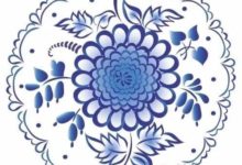 紋身素材：藍色花系！-酷播亮新聞