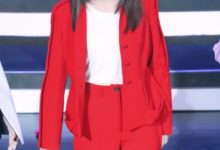 傅菁也太節儉了，穿紅色套裝「撕裂袋」爛得沒眼看，網友：心疼！-酷播亮新聞