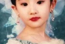 劉亦菲小時候公主裙照片刷屏，看了身後的房子，網友：家裡有礦！-酷播亮新聞