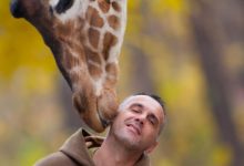 長勁鹿與飼養員的親密互動，這是人與動物相處最美好的樣子！-酷播亮新聞