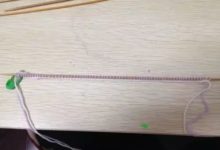 第一次從上往下織粉紫色女童開衫，附圖解教程-酷播亮新聞