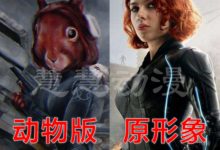 復仇者聯盟變成動物聯盟，錘哥變小白鼠，寡姐成兔子氣場不減-酷播亮新聞