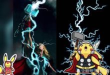 皮卡丘漫威化，化身雷神帥的掉渣，變成死侍的模樣簡直神還原！-酷播亮新聞