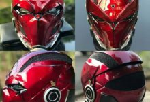 漫威：網友自製四大戰盔，鋼鐵俠面罩可打開，毒液眼睛成亮點-酷播亮新聞