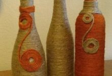 一小團不起眼的繩子在舊瓶子上不斷地繞，竟繞出來如此美的東西！-酷播亮新聞