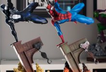 蜘蛛俠毒液版與常態版手辦比拼，肌肉力量高下立判，血管清晰可見-酷播亮新聞